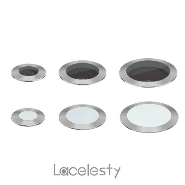 Lacelesty IP67 Waterproof Ss 316L Buried Recessed Inground Lighting Ground Uplight RGBW Dimmable LED Underground Light - Image 2