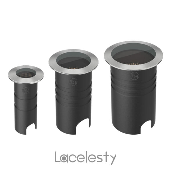 Lacelesty IP67 Waterproof Ss 316L Buried Recessed Inground Lighting Ground Uplight RGBW Dimmable LED Underground Light - Image 4