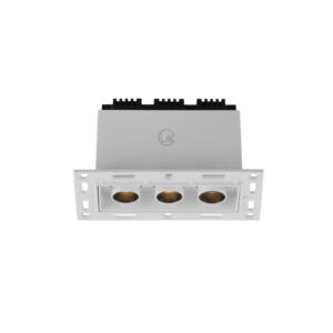 Indoor Hotel Store Home Aluminum 8W 12W Grille Light Ceiling Recessed Linear LED Spot Light
