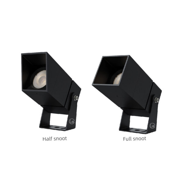 6W 10W 15W 20W Square Spotlight 220V IP65 Waterproof Landscape Spike Light Outdoor LED Garden Spike Light - Íomhá 4