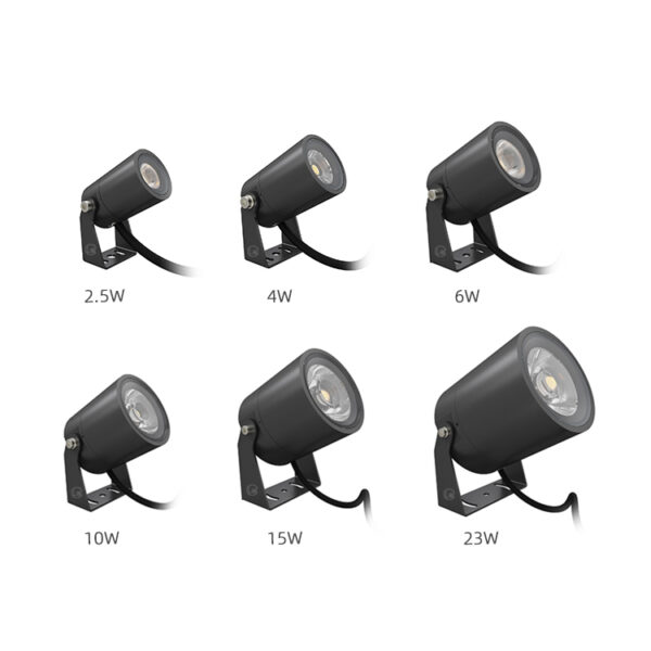 10W 15W 23W Outdoor LED Lawn Spike Light IP65 Waterproof Path Spotlight 220V Landscape Aanti-glare Garden Tree Spot Light - Íomhá 2