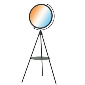 LED Tripod Round Floor Light – Ultra-Thin, Versatile Indoor LED Illumination