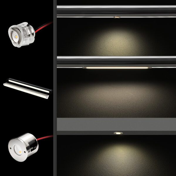 Railing Post Handrail Lights - สำเนียง LED สแตนเลสเพรียวบาง - ภาพ 4