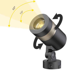 Zoomable Garden Spot Light – Adjustable Beam LED Outdoor Spotlight