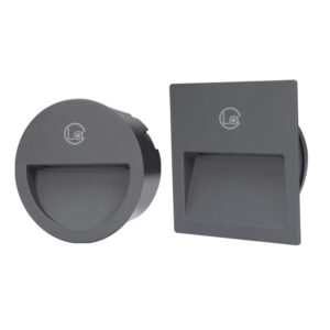 Outdoor Step Wall Lights – 3W/4W/6W IP65 | Round & Square LED