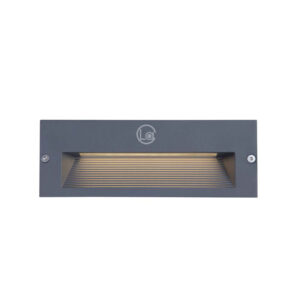 Modern Rectangle Outdoor Step Light | IP65 Waterproof & Multi-CCT Options | Lacelesty