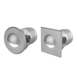 Recessed Step Light – 3W/5W IP67 Waterproof | Round & Square LED