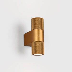 Gold Outdoor Wall Lamp up and Down 12w Two Beads Ip65 Led Wall Lamp