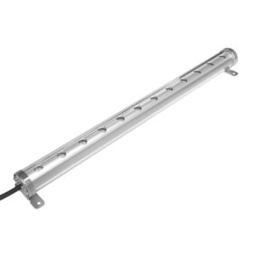 IP68 Underwater Linear Tube Light – 24W 1M RGBW DMX512 Stainless Steel LED Pool Bar Light