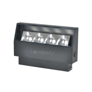 Asymmetrical Wall Mounted Luminaires – IP65 LED Facade Wall Washer Light