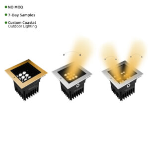 Adjustable Square Underground Light