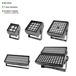Outdoor Facade Floodlights – High Power LED Spotlights for Building & Landscape Projects