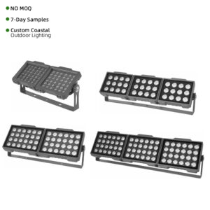 48W 72W 90W 144W 180W  IP65 DMX LED RGB Facade Lighting Flood Light Architectural Building Column Floodlight