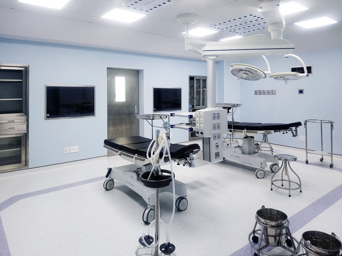 Surgery Rooms Clean Areas