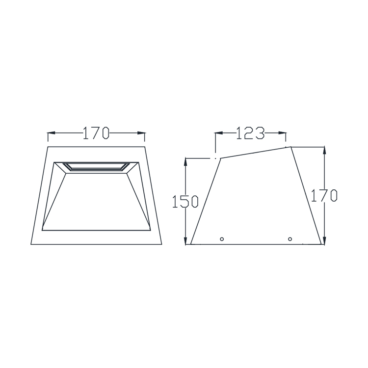 Compact On-Ground Luminaire – Low-Level Asymmetrical Pathway Light - Image 2