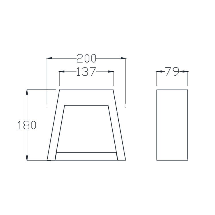 Ladder Shaped Bollard Light – Architectural Pathway & Garden Lighting - Image 2