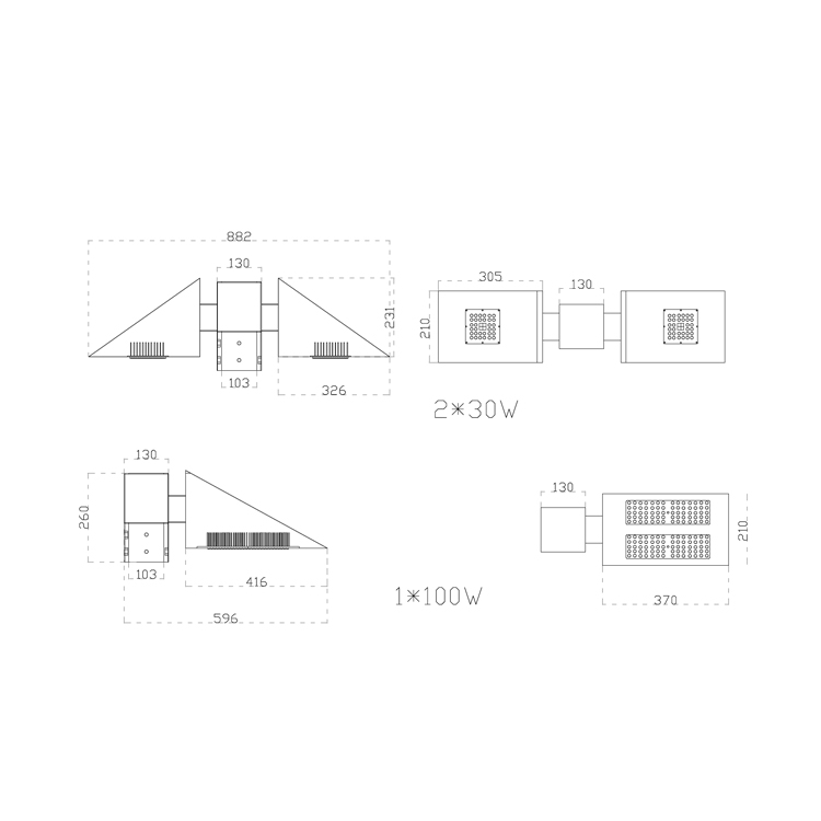 Street Area Garden Light – High-Performance LED Landscape & Area Lighting - Image 3