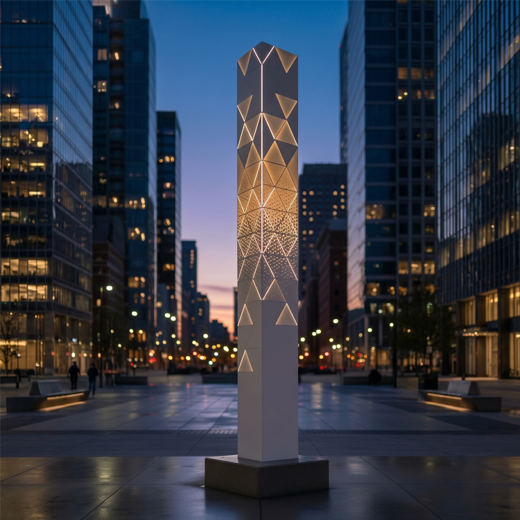 Outdoor Decorative Landscape Lighting – Modern Garden Post Light - Image 2