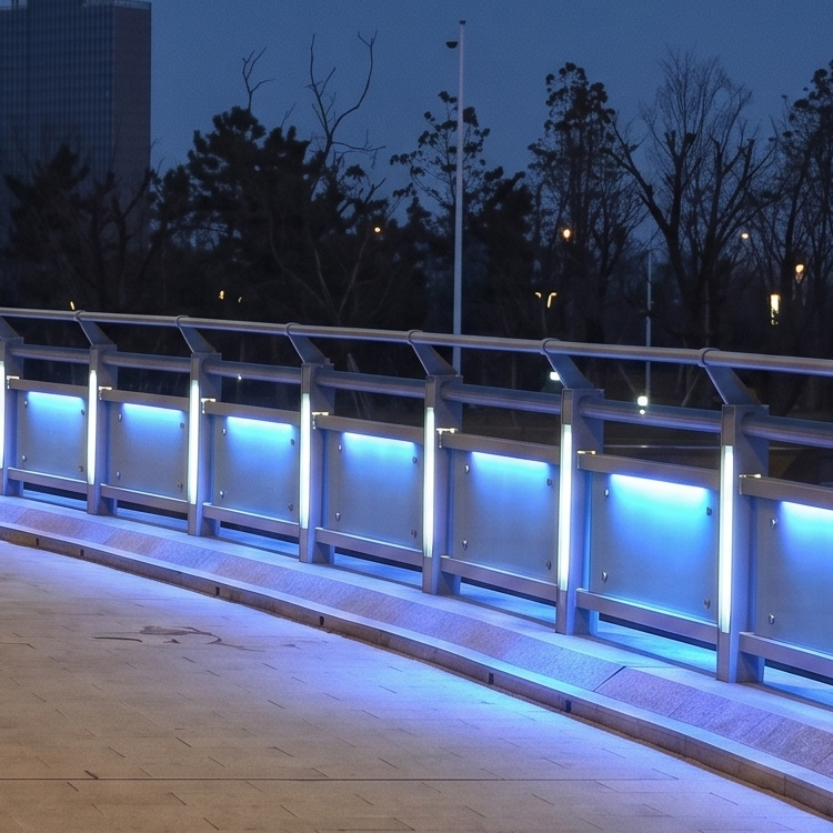 LED Bridge Guardrails Light – Stainless Steel Handrail Lighting - Image 3