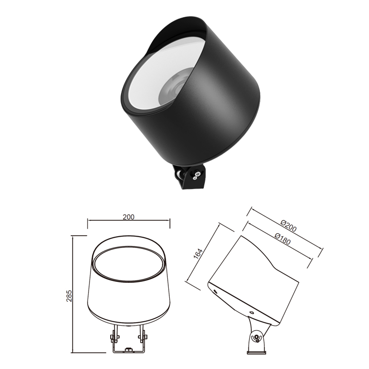 Spike Mounted Outdoor Spotlights – Landscape LED Accent Lighting - Image 2