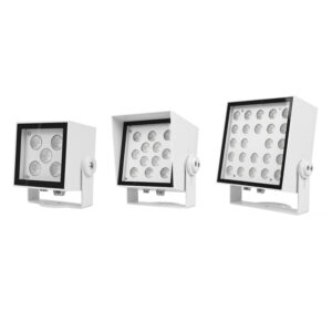 Square surface-mounted floodlights