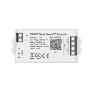 WiFi & Bluetooth Single Color LED Controller